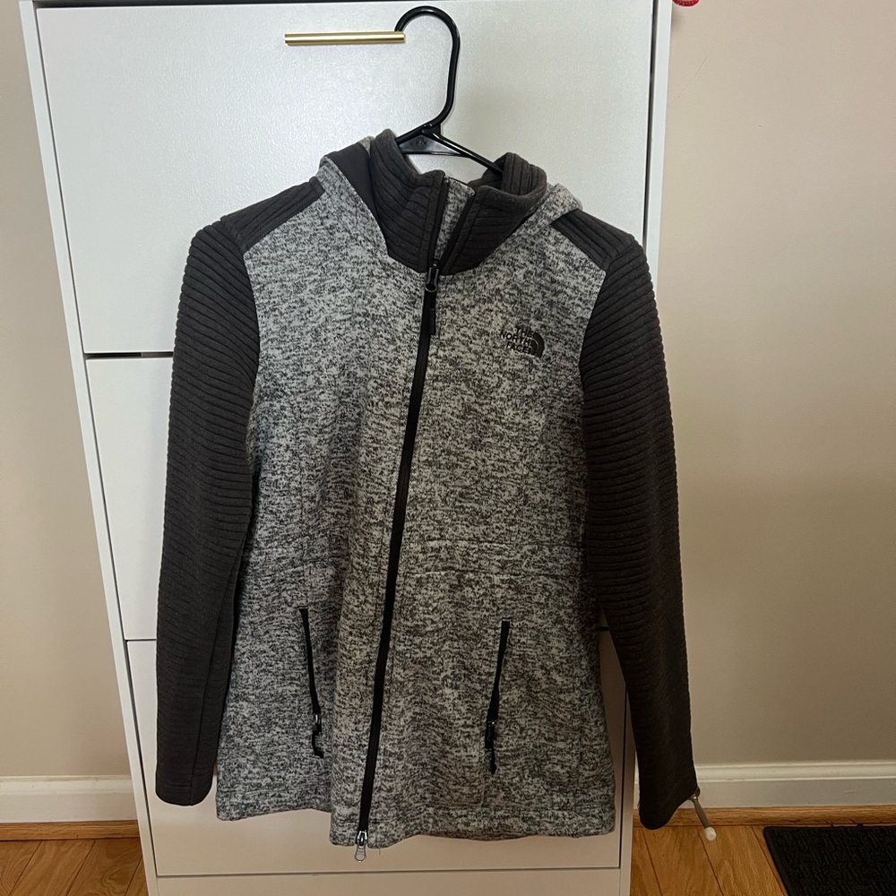 The North Face Women's Gray Zip Up Jacket Size S